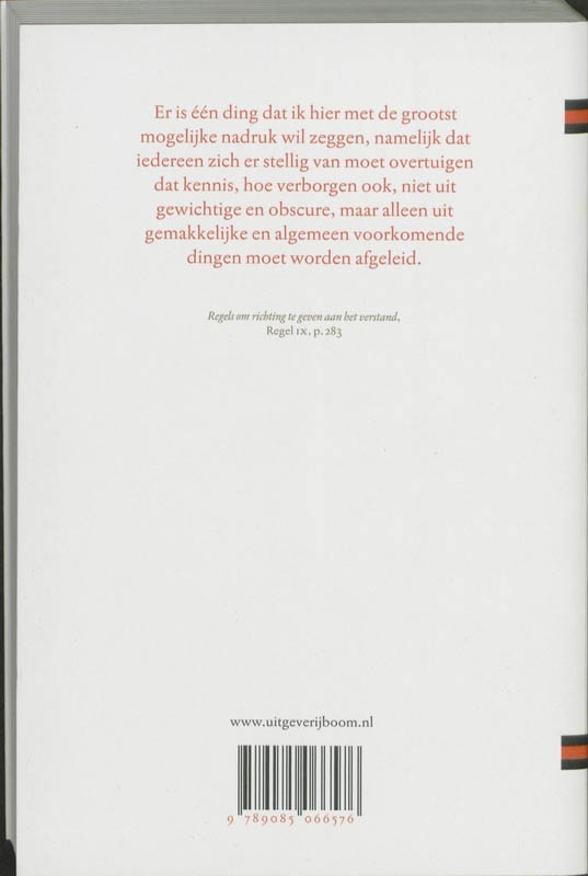 1 Samenvatting van de muziekleer ; Persoonlijke aantekeningen ; Descartes' dromen ; Regels om richting te geven aan het verstand