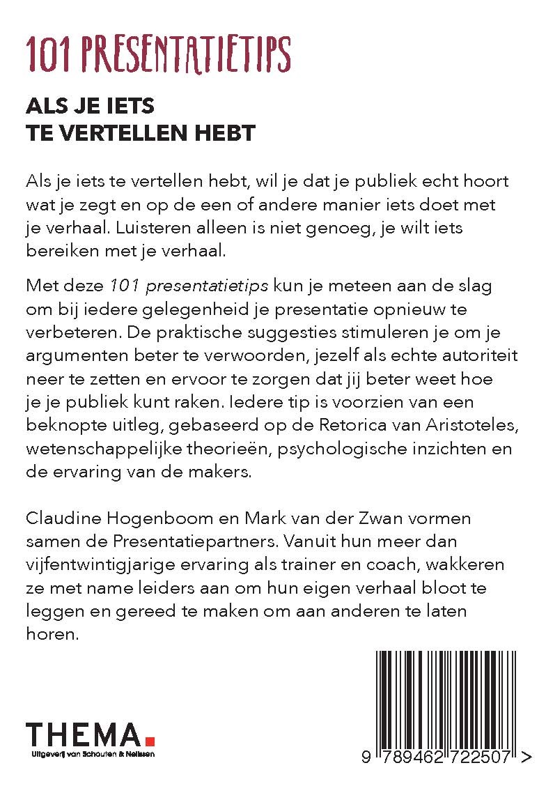 101 Presentatietips
