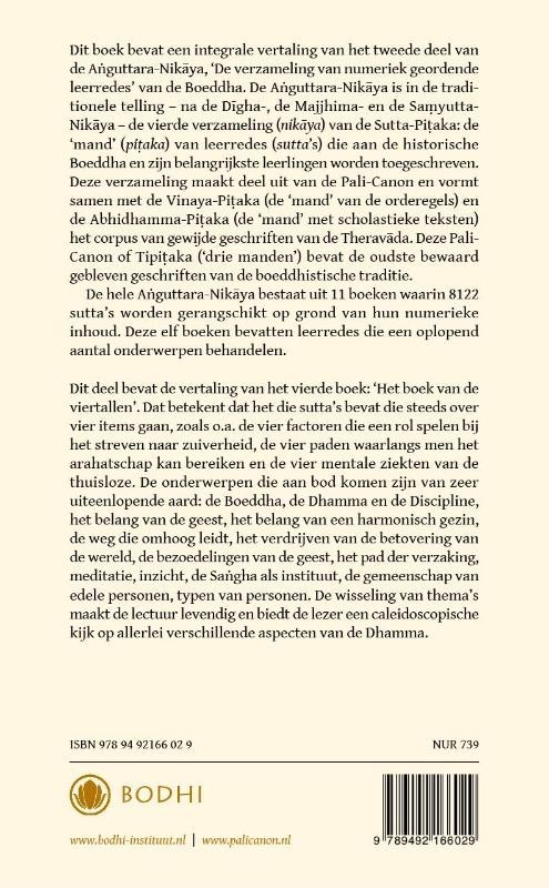 2 Het boek van de viertallen (Catukka-Nipata)