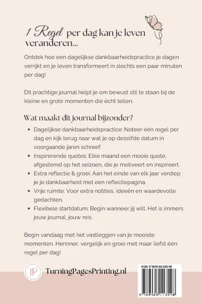 5 Jaar Dankbaarheid