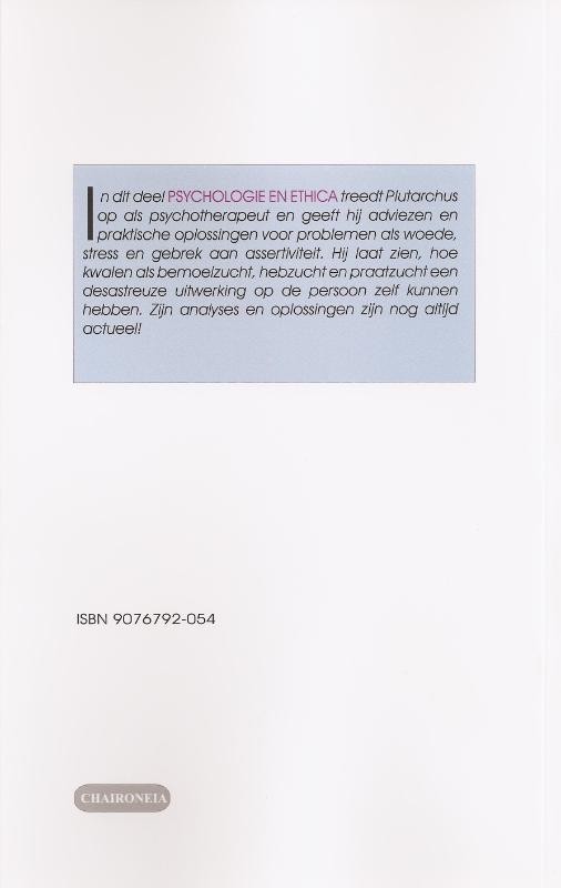 7 Psychologie en ethica