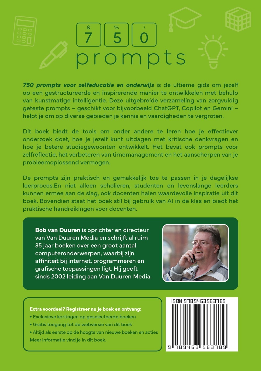 750 prompts voor zelfeducatie en onderwijs