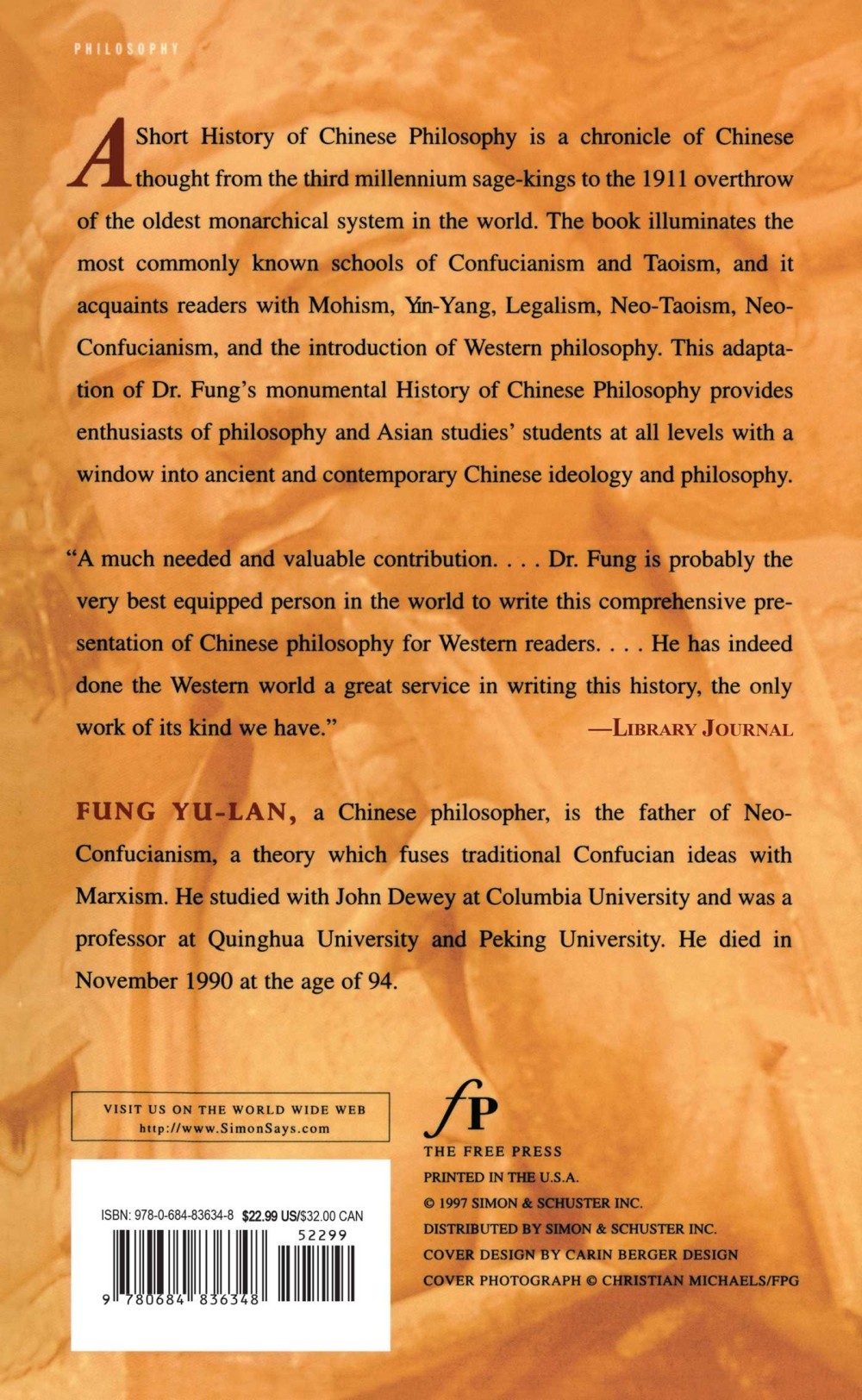 A Short History of Chinese Philosophy