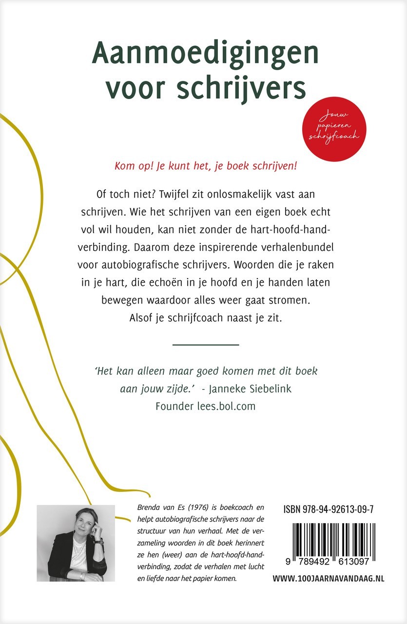 Aanmoedigingen voor schrijvers