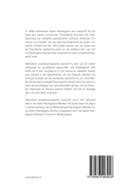 Afsluitend onwetenschappelijk naschrift