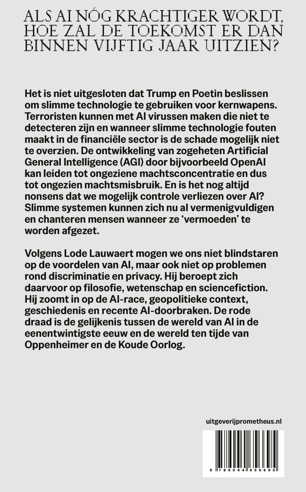 AI. Een atoombom