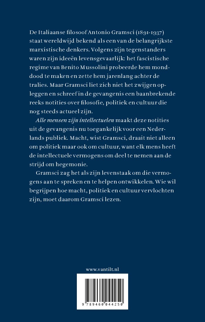 Alle mensen zijn intellectuelen
