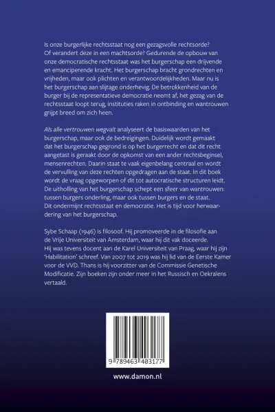 Als alle vertrouwen wegvalt