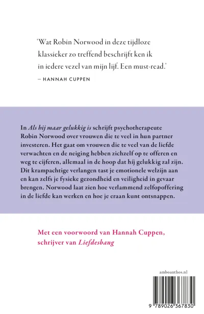 Als hij maar gelukkig is