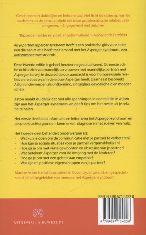 Als je partner Asperger-syndroom heeft