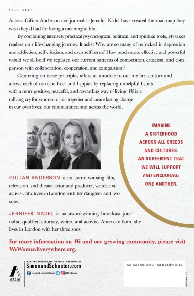 Anderson, G: We: A Manifesto for Women Everywhere