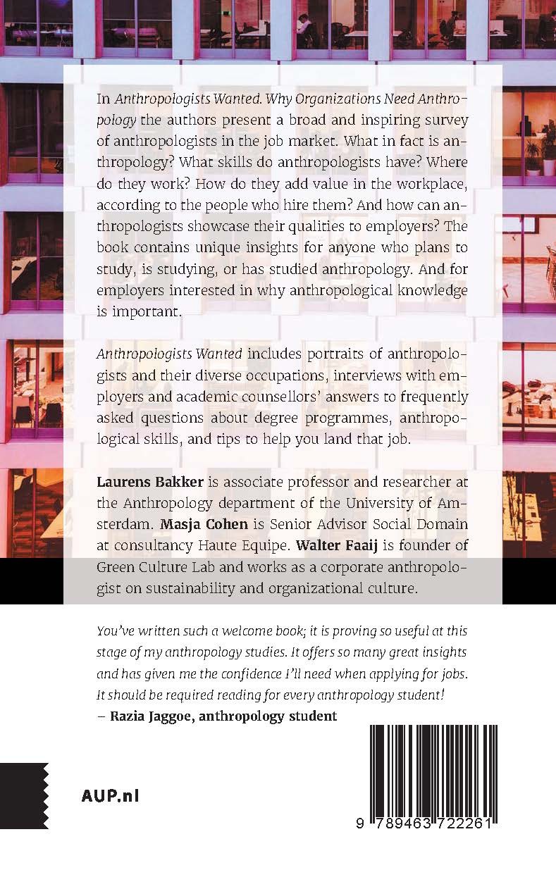 Anthropologists Wanted