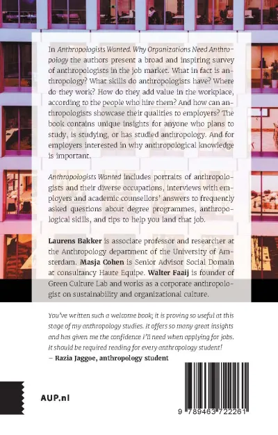 Anthropologists Wanted