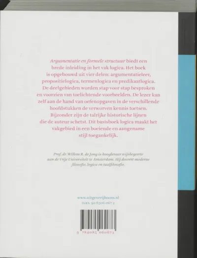 Argumentatie en formele structuur