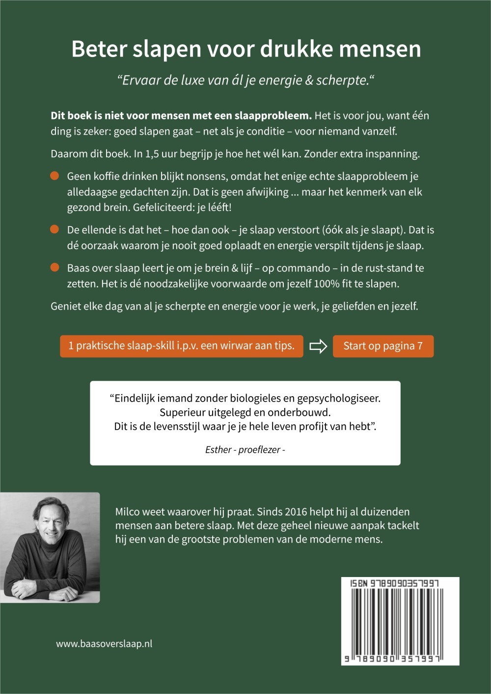 Baas over slaap