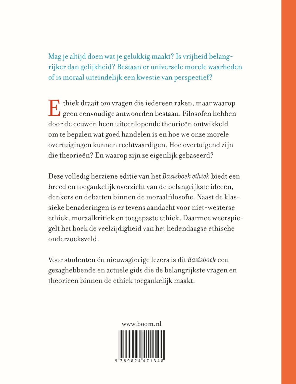 Basisboek ethiek (Volledig herziene editie)