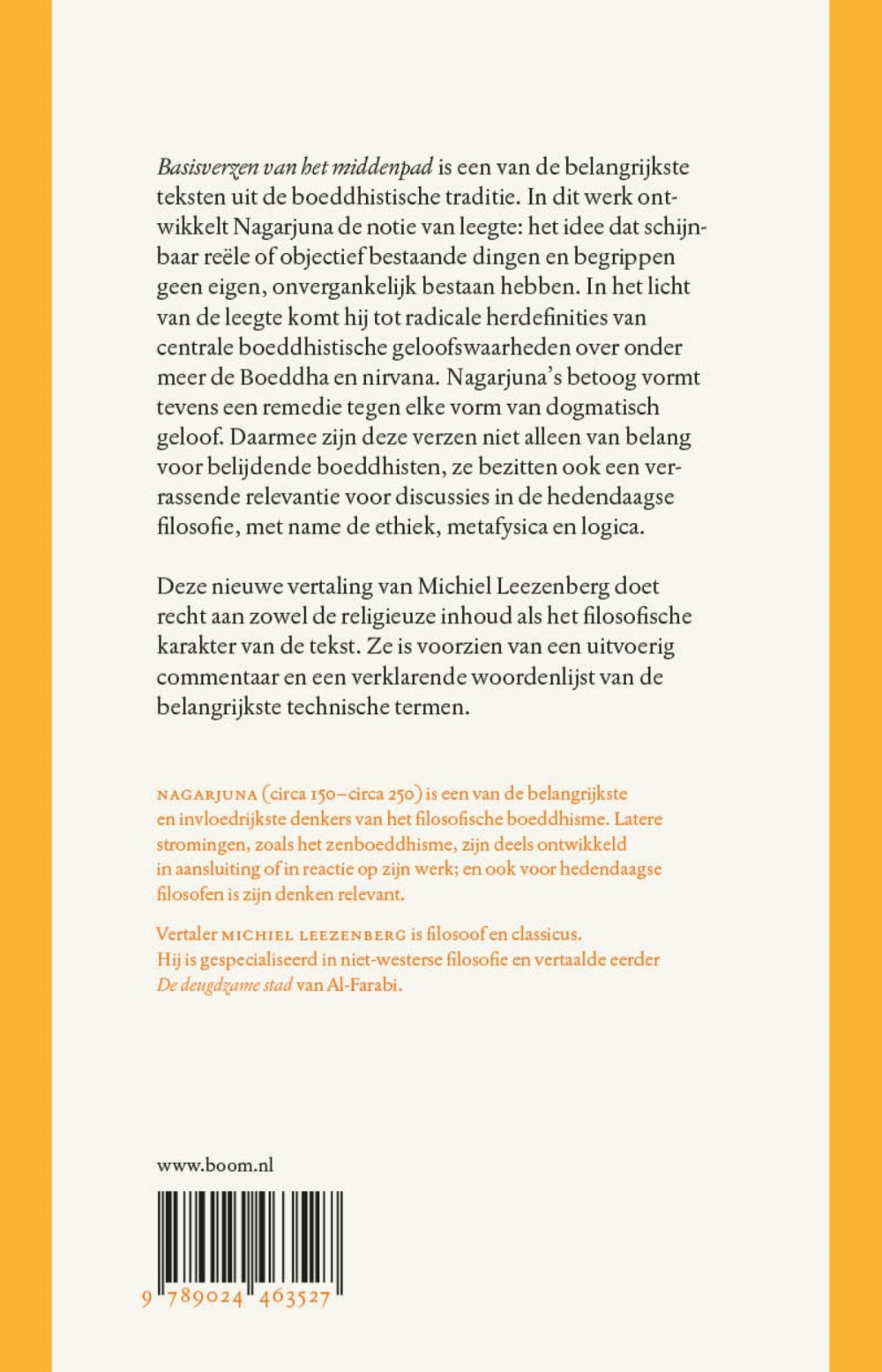 Basisverzen van het middenpad