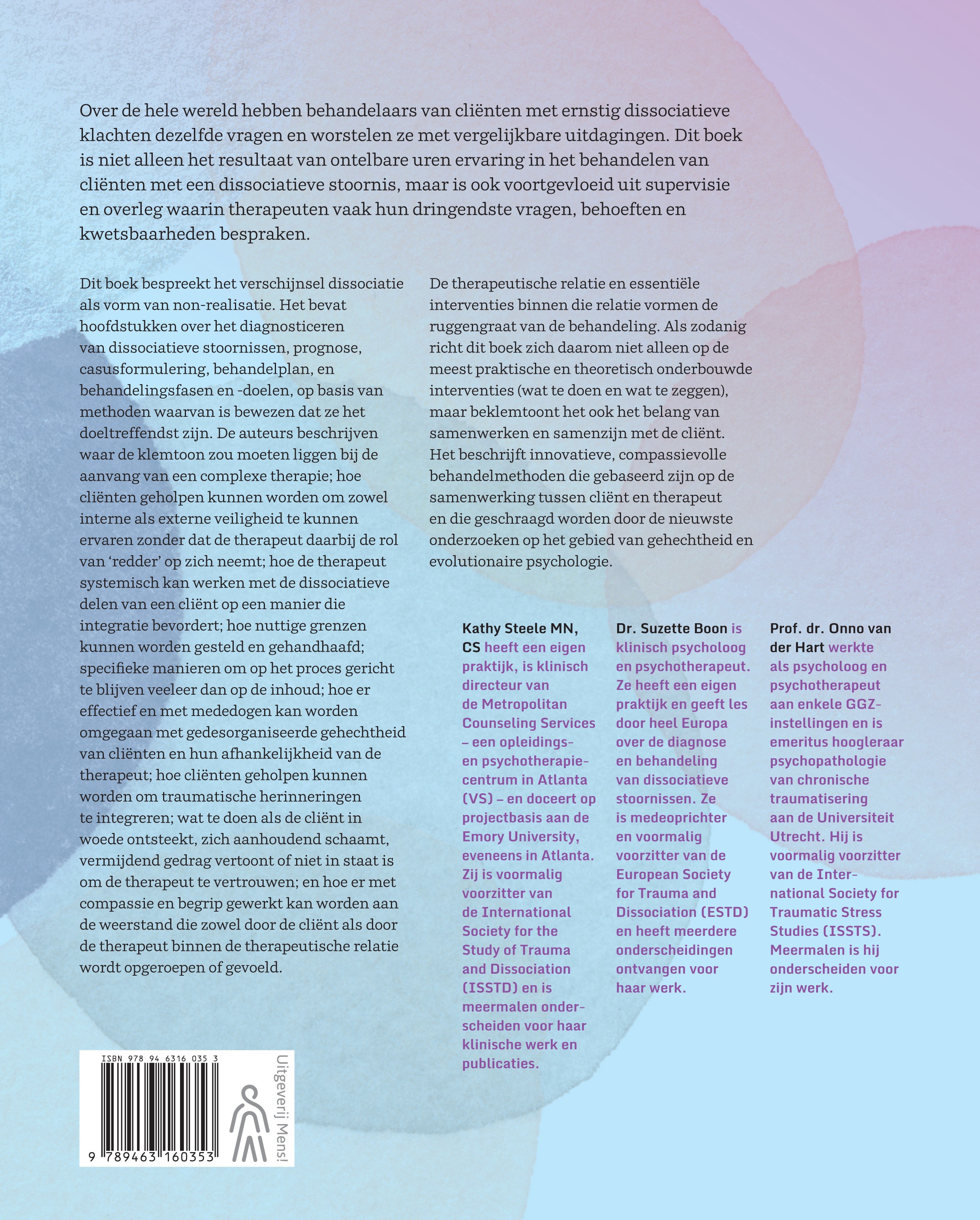 Behandeling van traumagerelateerde dissociatie