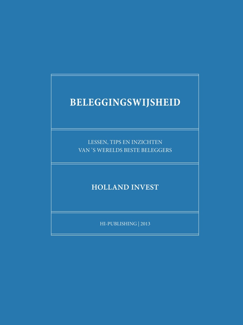 Beleggingswijsheid