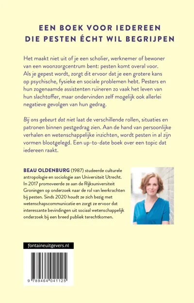 Bij ons gebeurt dat niet