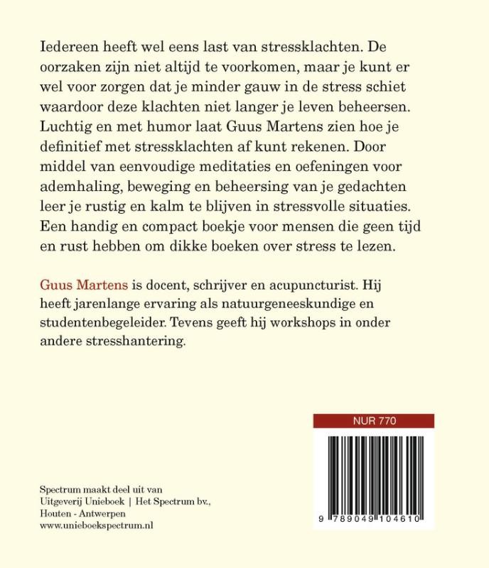 Boekje voor stresskippen