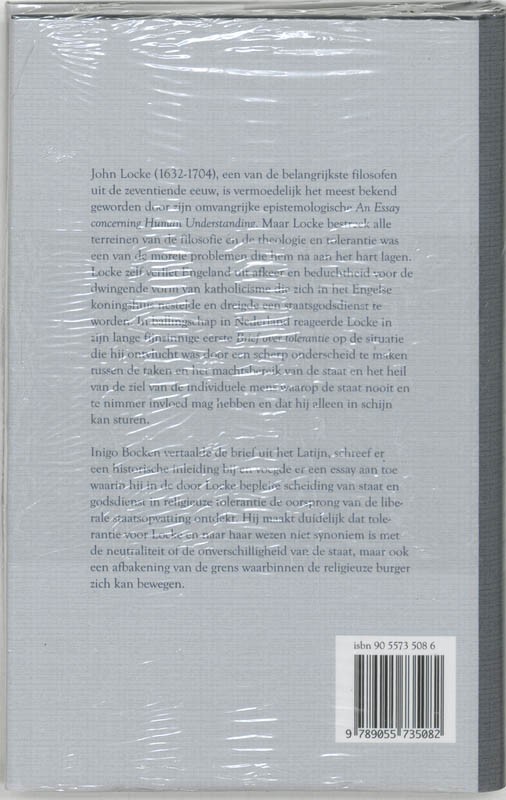 Brief over tolerantie