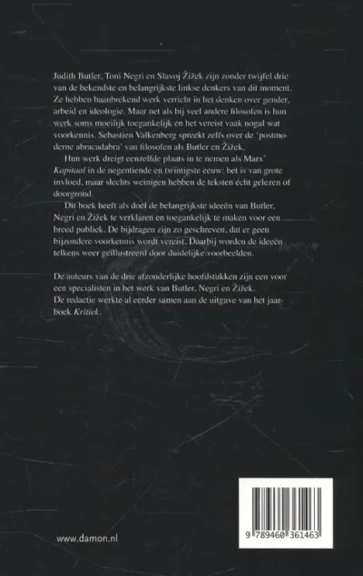 Butler, Negri en Zizek