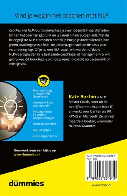Coachen met NLP voor dummies