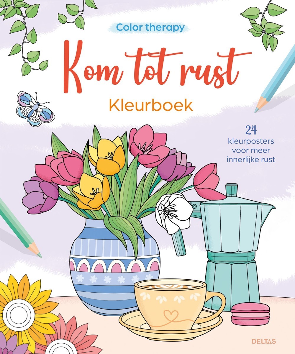 Color therapy Kom tot rust Kleurboek