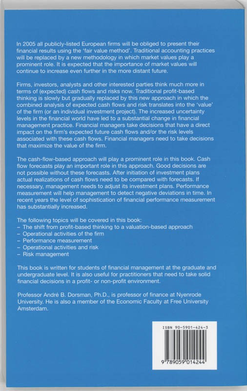 Corporate Financial Management