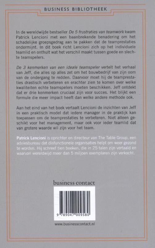 De 3 kenmerken van een ideale teamspeler