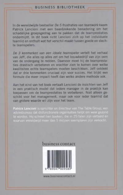 De 3 kenmerken van een ideale teamspeler
