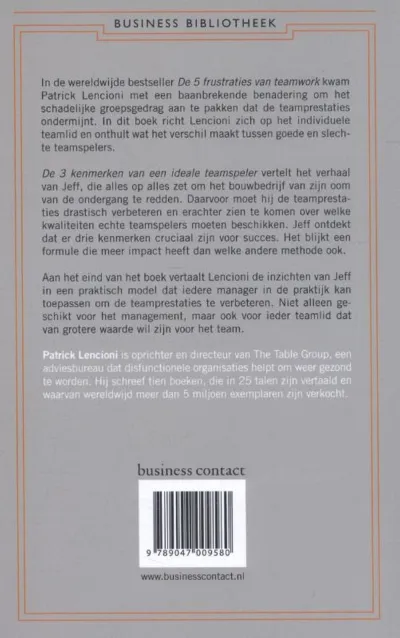 De 3 kenmerken van een ideale teamspeler