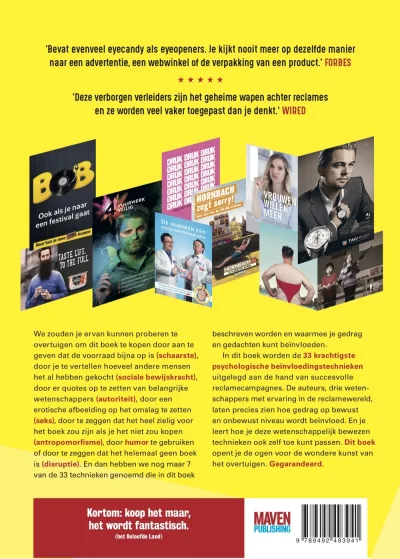 De 33 beste psychologische beïnvloedingstechnieken uit de reclame