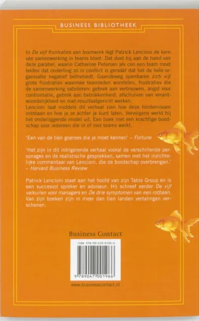 De 5 frustraties van teamwork