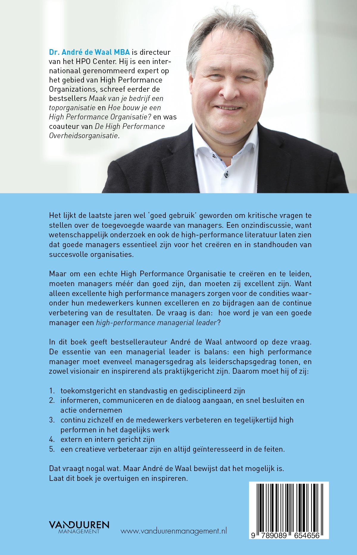De 5 principes van High Performance Leiderschap