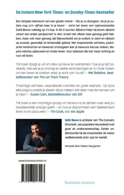 De 5 soorten Rijkdom