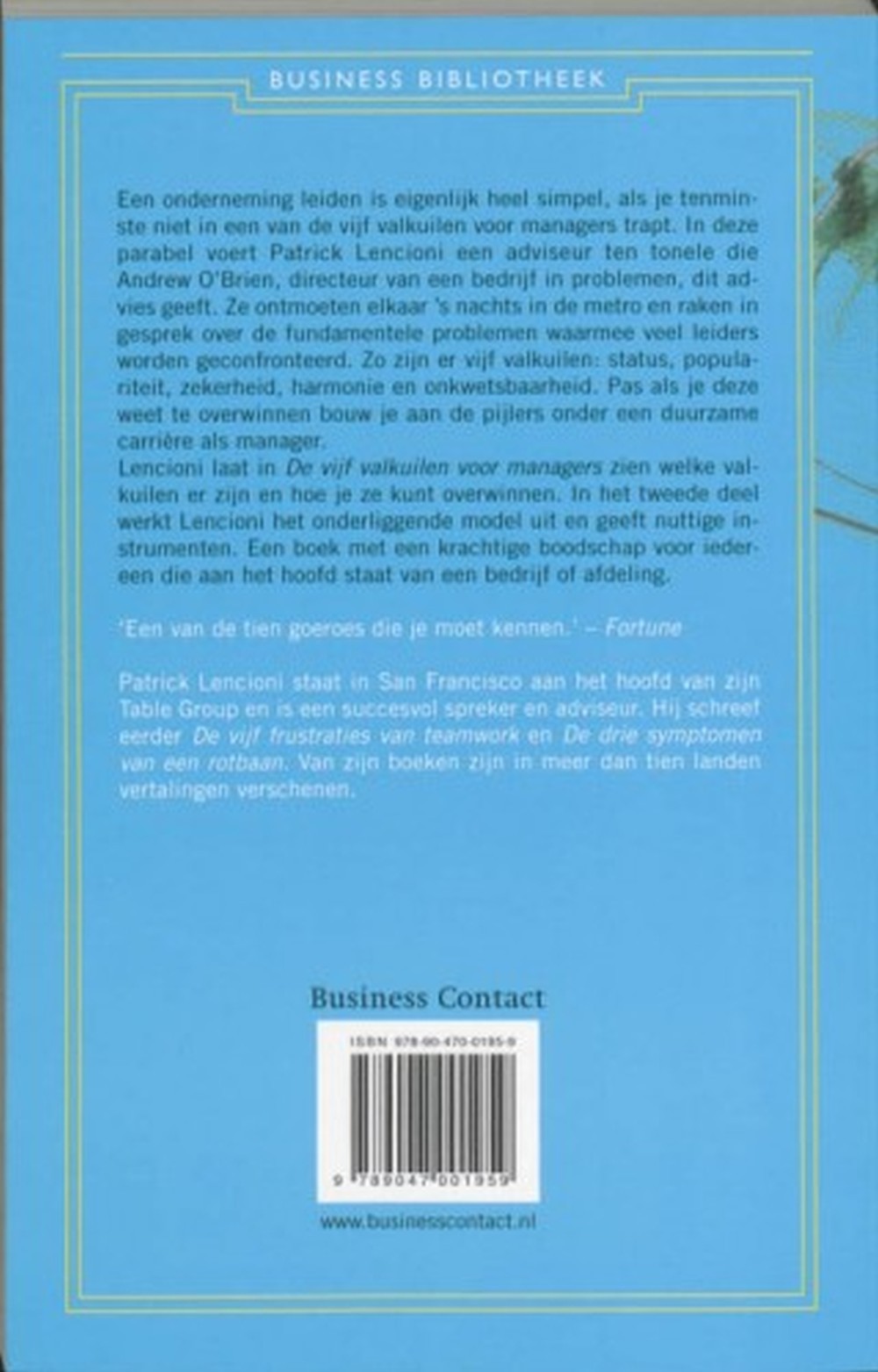 De 5 valkuilen voor managers
