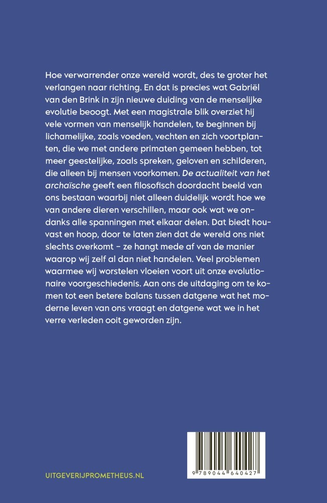 De actualiteit van het archaïsche