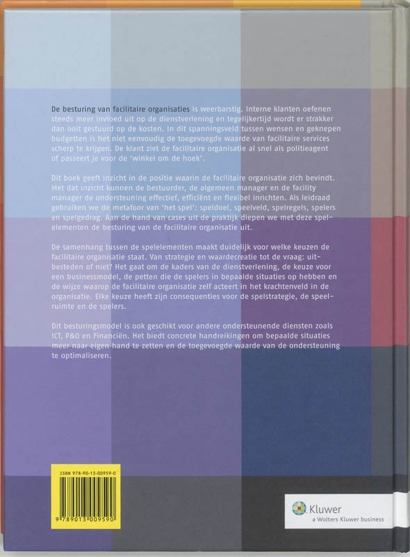 De besturing van facilitaire organisaties