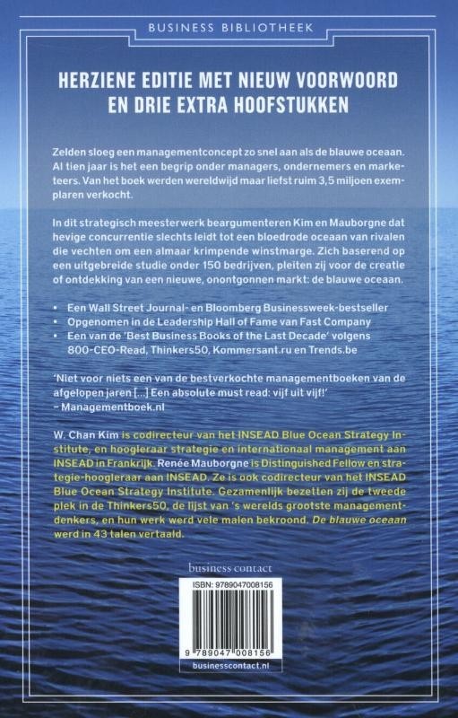 De blauwe oceaan