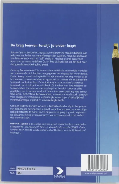 De brug bouwen terwijl je erover loopt