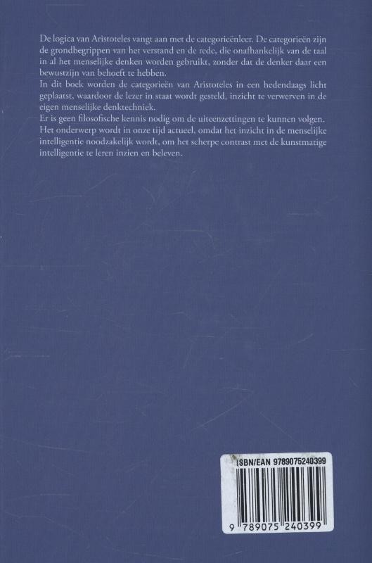 De categorieen van Aristoteles