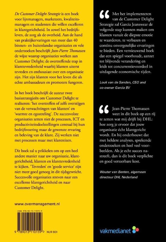De customer delight strategie