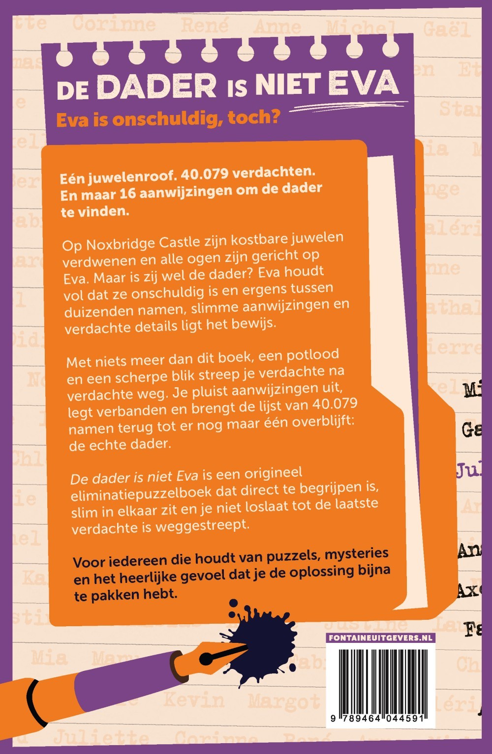 De dader is niet Eva