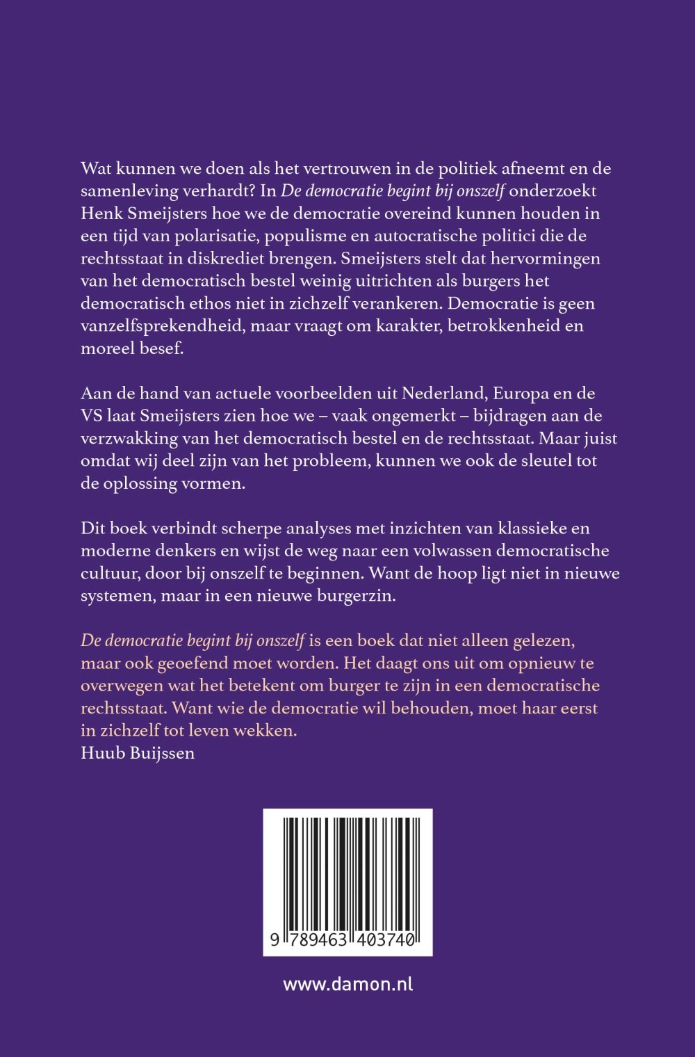 De democratie begint bij onszelf