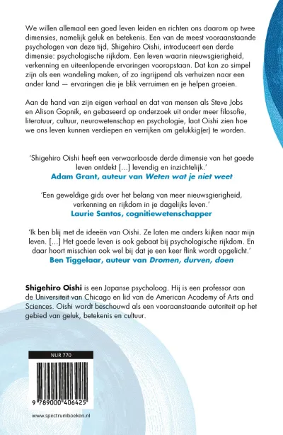 De drie dimensies van leven