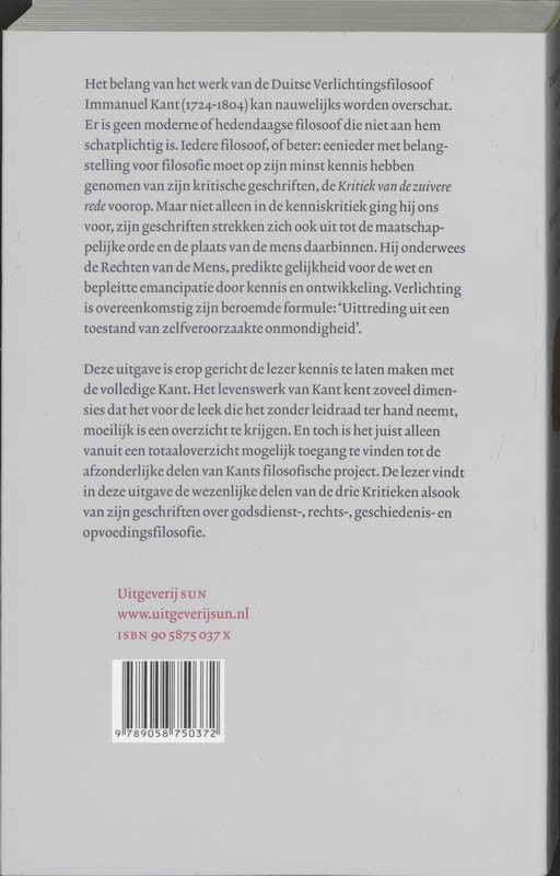 De drie kritieken