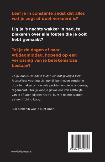 De edele kunst van not giving a f*ck journal