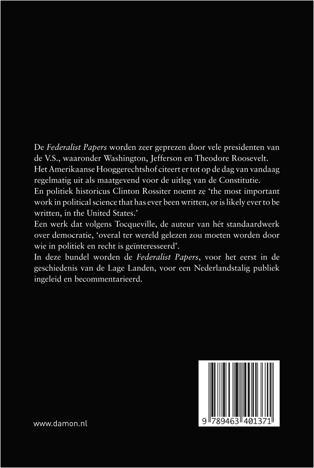 De Federalist Papers